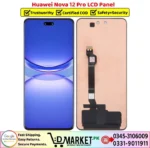 Huawei Nova 12 Pro LCD Panel Price In Pakistan