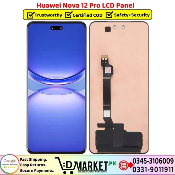 Huawei Nova 12 Pro LCD Panel Price In Pakistan