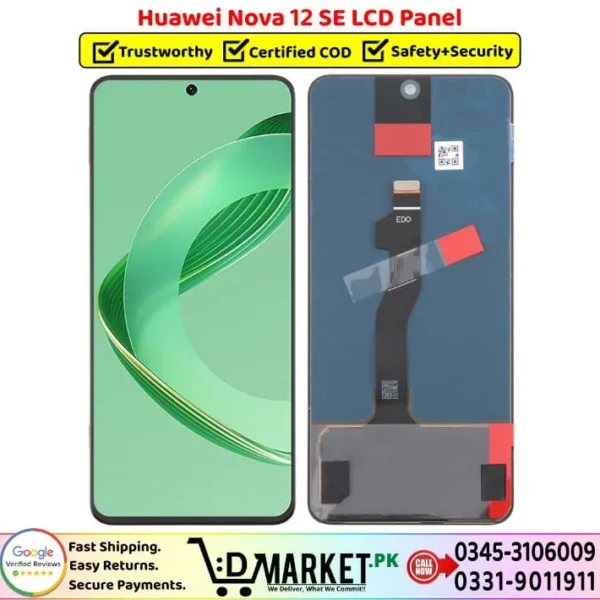 Huawei Nova 12 SE LCD Panel Price In Pakistan