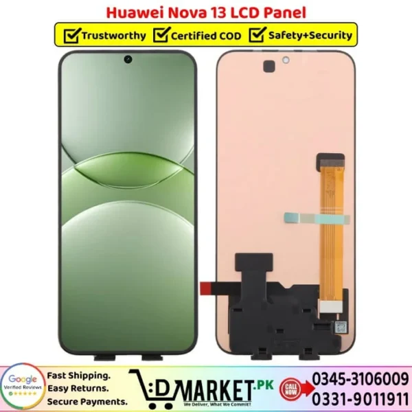 Huawei Nova 13 LCD Panel Price In Pakistan