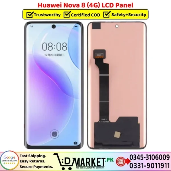 Huawei Nova 8 4G LCD Panel Price In Pakistan