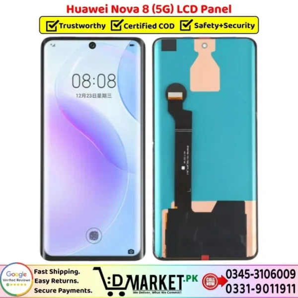 Huawei Nova 8 5G LCD Panel Price In Pakistan