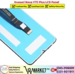 Huawei Nova Y70 Plus LCD Panel Price In Pakistan