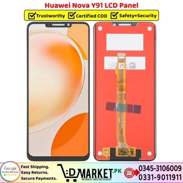 Huawei Nova Y91 LCD Panel Price In Pakistan