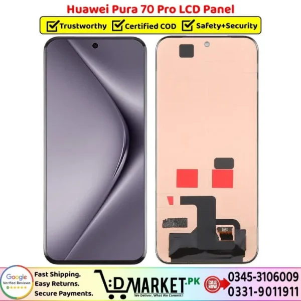 Huawei Pura 70 Pro LCD Panel Price In Pakistan