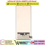 Infinix GT 20 Pro X6871 LCD Panel Price In Pakistan