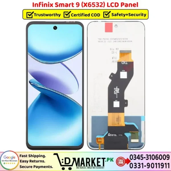 Infinix Smart 9 X6532 LCD Panel Price In Pakistan