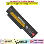 Lenevo X230 Original Battery Price In Pakistan