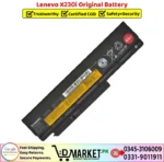 Lenevo X230i Original Battery Price In Pakistan