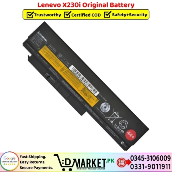 Lenevo X230i Original Battery Price In Pakistan