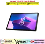 Lenovo Tab M10 Plus FHD 3rd Gen Price In Pakistan