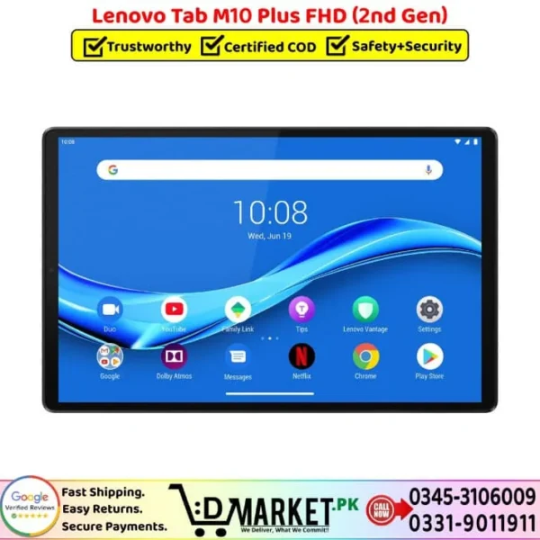 Lenovo Tab M10 Plus FHD Price In Pakistan