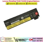 Lenovo ThinkPad T440 T440S Original Battery Price In Pakistan
