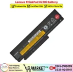 Lenovo ThinkPad X220i Battery Price In Pakistan