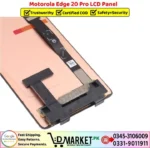 Motorola Edge 20 Pro LCD Panel Unit Price In Pakistan