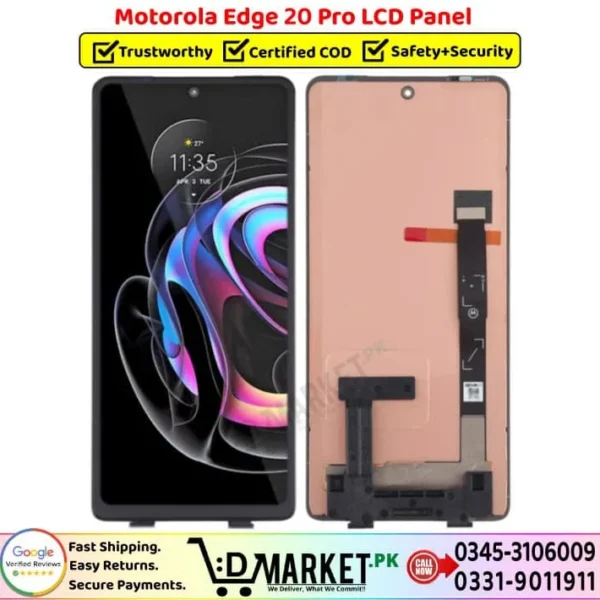 Motorola Edge 20 Pro LCD Panel Unit Price In Pakistan