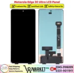 Motorola Edge 30 Ultra LCD Panel Price In Pakistan