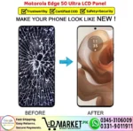 Motorola Edge 50 Ultra LCD Panel Unit Screen Display - DMarket.Pk
