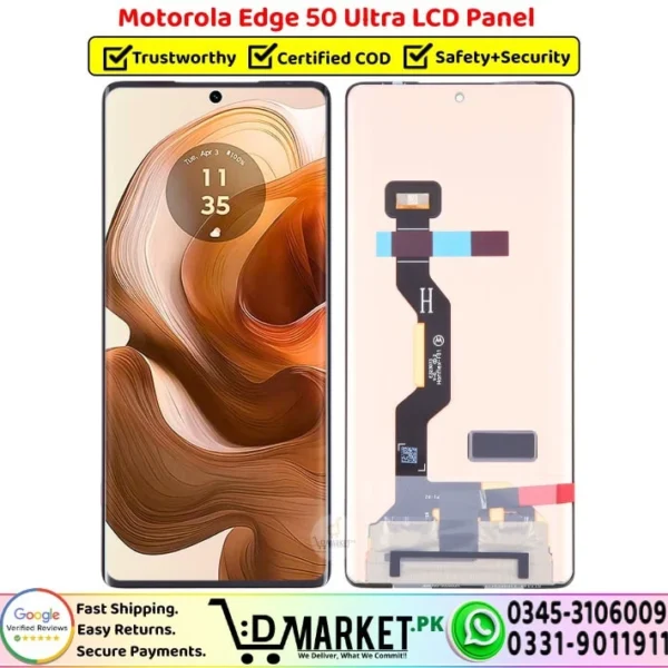Motorola Edge 50 Ultra LCD Panel Unit Screen Display - DMarket.Pk