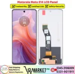 Motorola Moto E14 LCD Panel Price In Pakistan