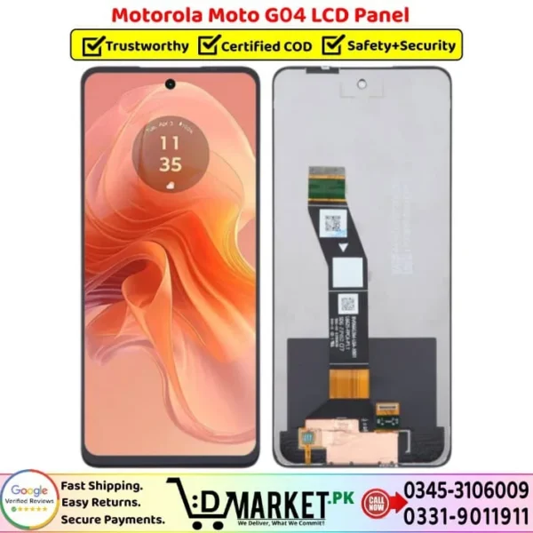 Motorola Moto G04 LCD Panel Price In Pakistan