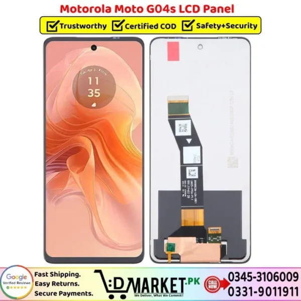 Motorola Moto G04s LCD Panel Price In Pakistan