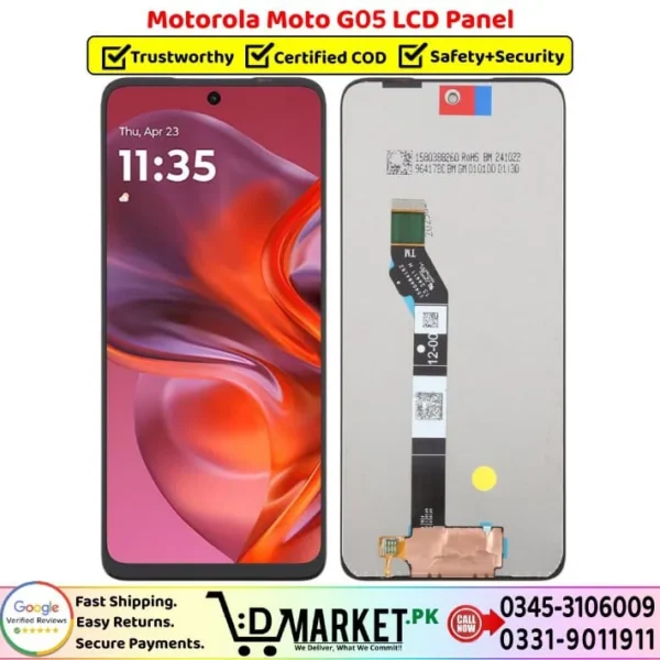 Motorola Moto G05 LCD Panel Price In Pakistan