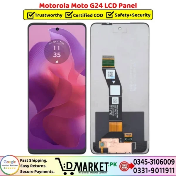 Motorola Moto G24 LCD Panel Price In Pakistan