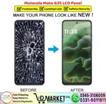 Motorola Moto G35 LCD Panel Unit Screen Replacement - DMarket.Pk