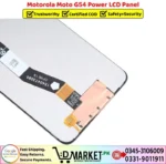 Motorola Moto G54 Power LCD Panel Price In Pakistan