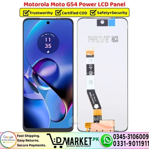 Motorola Moto G54 Power LCD Panel Screen Combo - DMarket.Pk