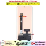 Motorola Moto S30 Pro LCD Panel Price In Pakistan