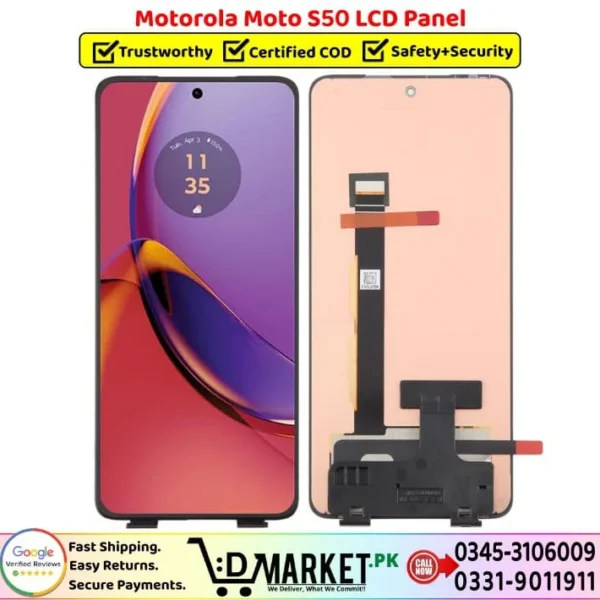 Motorola Moto S50 LCD Panel Price In Pakistan