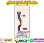 Motorola Moto X50 Ultra LCD Panel Unit Screen Display - DMarket.Pk