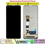 Motorola One 5G UW LCD Panel Display Screen Combo Replacement - DMarket.Pk