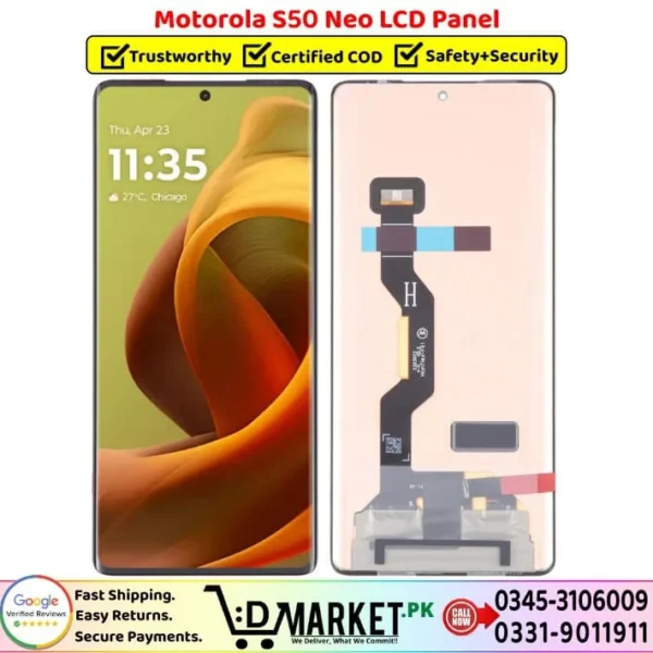 Motorola S50 Neo LCD Panel Price In Pakistan