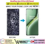 OnePlus Ace 3 Pro LCD Panel Price In Pakistan