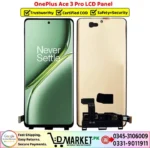 OnePlus Ace 3 Pro LCD Panel Price In Pakistan