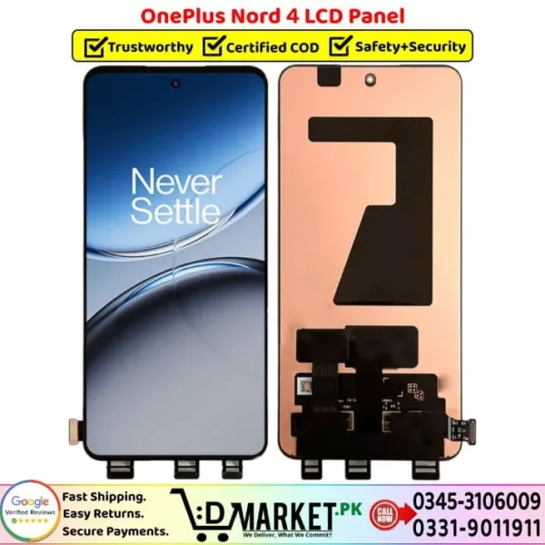 OnePlus Nord 4 LCD Panel Price In Pakistan
