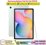 Samsung Galaxy Tab S6 Lite 2022 Price In Pakistan