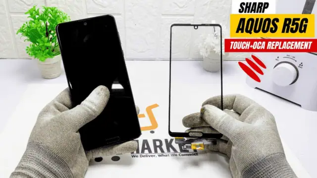 Sharp Aquos R5 Front Touch Glass Panel Replacement