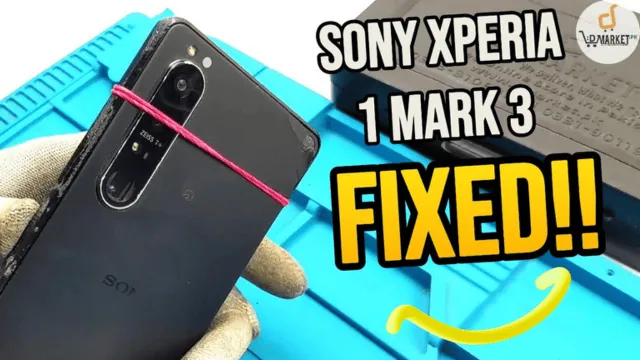 Sony Xperia 1 Mark 3 Battery Back Cover Replacement