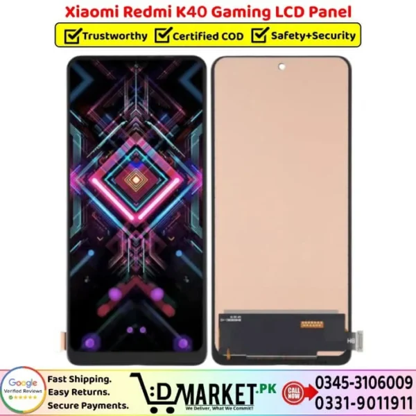 Xiaomi Redmi K40 Gaming LCD Panel Price In Pakistan