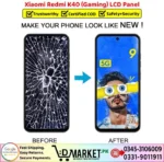 Xiaomi Redmi K40 Gaming LCD Panel Price In Pakistan