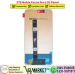 ZTE Nubia Focus Pro LCD Panel Screen Combo Unit - DMarket.Pk