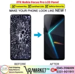 ZTE Nubia Focus Pro LCD Panel Unit Price In Pakistan