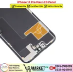iPhone 14 Pro Max LCD Panel Price In Pakistan