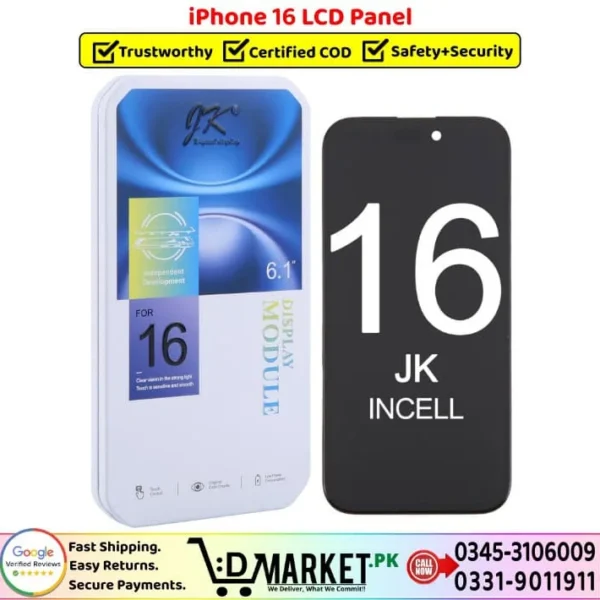 iPhone 16 LCD Panel Price In Pakistan