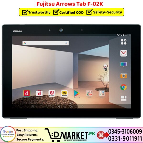 Fujitsu Arrows Tab F-02K Price In Pakistan