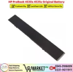 HP ProBook 4530s 4535s Original Battery Price In Pakistan